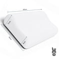 thumbnail image 2 of Set X2 Almohadas Memory Foam Gel Comoda Suave Ergonomica blanco, 2 of 4