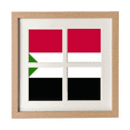 thumbnail image 1 of Sudan National Flag Africa Country Frame Wall Tabletop Display 4 Openings Picture, 1 of 3