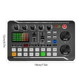 thumbnail image 3 of Audio Mixer and Voice Changer Sound Board with Live Sound Card for Streaming Podcasting and Gaming, 3 of 9