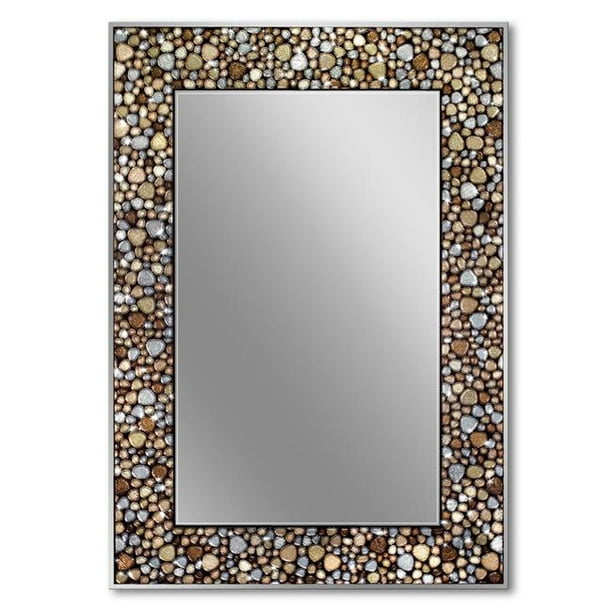 Head West 8125 22 X 32 In Frameless, Mosaic Rectangle Mirror