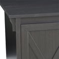 thumbnail image 5 of Pemberly Row Farmhouse 1-Door Wood Writing Desk in Espresso, 5 of 7