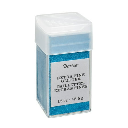 - Extra Fine Glitter: Peacock Blue, 1.5 ounces