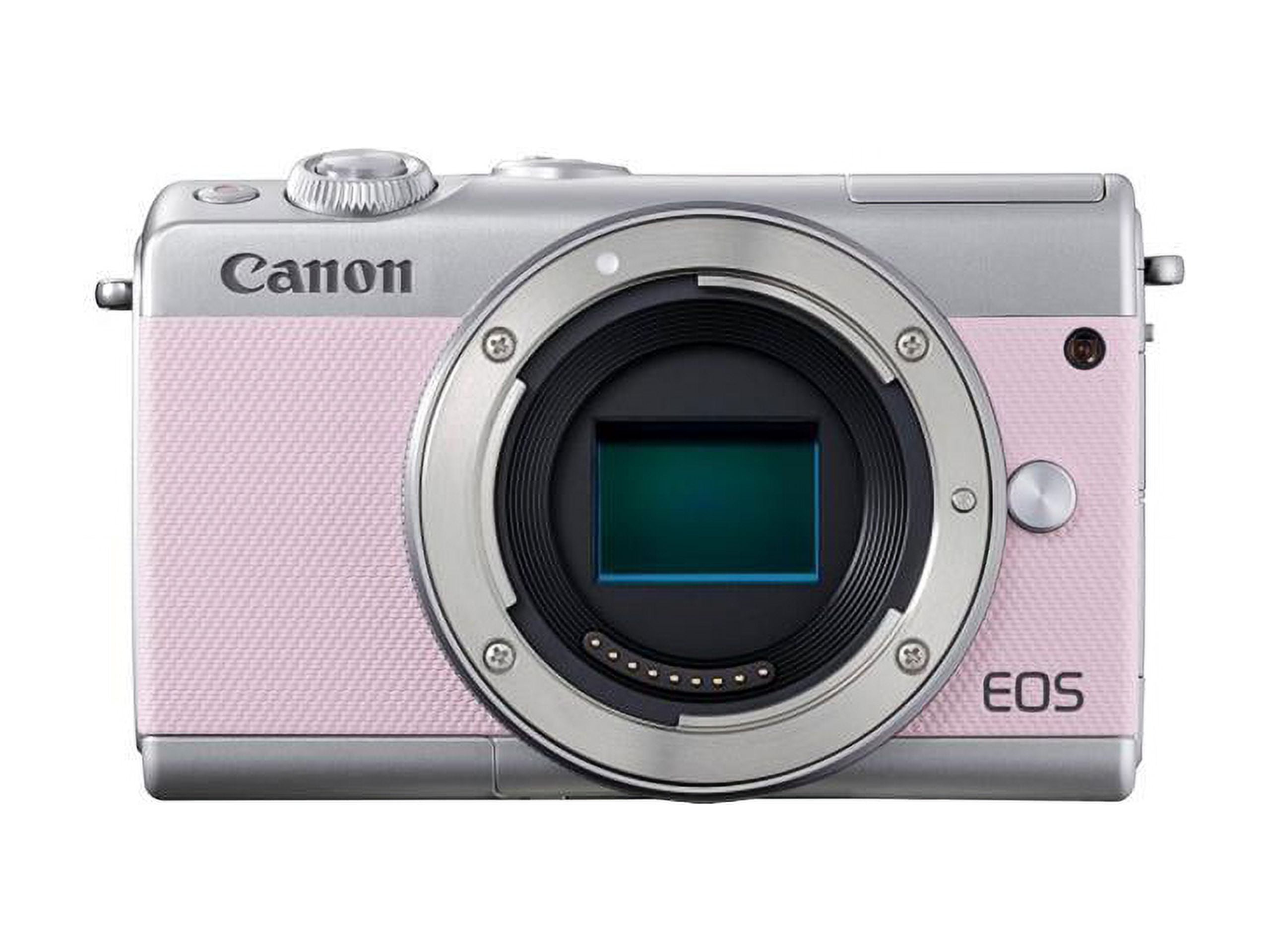 Canon - ❤️超希少なピンクカラー❤️Wi-Fi搭載❤️Canon EOS M100 キヤノン、ピンクで揃えた「EOS M100」と小型フォトプリンターの