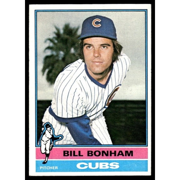 1976 Topps Baseball Bill Bonham Chicago Cubs #151 Card EX-MT+