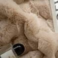 thumbnail image 4 of Faux Fur Rabbit Fur Soft Thick Throw Blankets for Living Room Decoration Full 3, 4 of 4