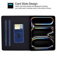 thumbnail image 2 of GSFY Case for 2024 iPad Pro 11 Inch 5th Generation (M4), Slim Smart Premium PU Leather Wallet Stand Protective Shell with Auto Sleep Wake Feature for iPad Pro 11 5th Gen, NP Navy, 2 of 8
