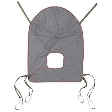 Invacare Premier Full Body Easy-Fit Sling with Leg Support for Patient Lifts, 500 lb. Weight Capacity, Polyester Fabric, Medium, 2451103