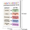 thumbnail image 2 of Mental Health Canvas Wall Art,Growth Mindset Motivational Quote Therapy Artwork Painting Prints Poster Ready to Hang for Counselor Therapy Office School Wall Decor Treatment Decor,12x15 Inch, 2 of 6