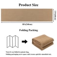 thumbnail image 7 of Enyhom Indoor Runner Rug for Hallway 2'x8', Machine Washable, Non-Slip, Stain-Resistant Indoor Area Rug Kitchen Runner Rugs, for Entryway Laundry Room, Brown, 7 of 7