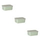 thumbnail image 4 of Injueey Contenedor de plástico de calidad alimentaria con tapa transparente: seguridad y frescura Contenedores fáciles de ubicar Verde 1 Type1 NO1, 4 of 6
