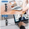 thumbnail image 4 of VRIG AC21 Multifunctional Upright Charging Base Quick Release Mount Adapter Aluminum Alloy with 4-in-1 Mounting Interface Replacement for DJI OSMO Pocket 3, 4 of 8