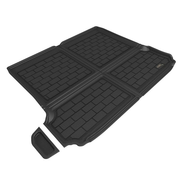 3D MAXpider Custom Fit Kagu Cargo Liner (Black) Compatible with Mercedes-Benz Eqe Suv 2023-2025 - Cargo Liner