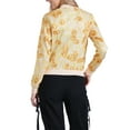thumbnail image 3 of CHAQUETA BOMBER PARA MUJER INSPIRE CHIC Corte Ajustado Ligera con Cremallera XL Amarillo, 3 of 4