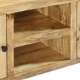 thumbnail image 3 of vidaXL Sideboard 39.4"x13.8"x23.6" Solid Mango Wood, 3 of 10