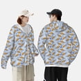 thumbnail image 6 of Haiem Cute Sloth UPF 50+ Fishing Shirts for Men Long Sleeve UV Sun Protection Hoodie Non-Mask Outdoor Hiking Shirts, 6 of 9