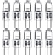 thumbnail image 1 of G4 halogen lamps 20w 12v warm white 10-pack, 1 of 5