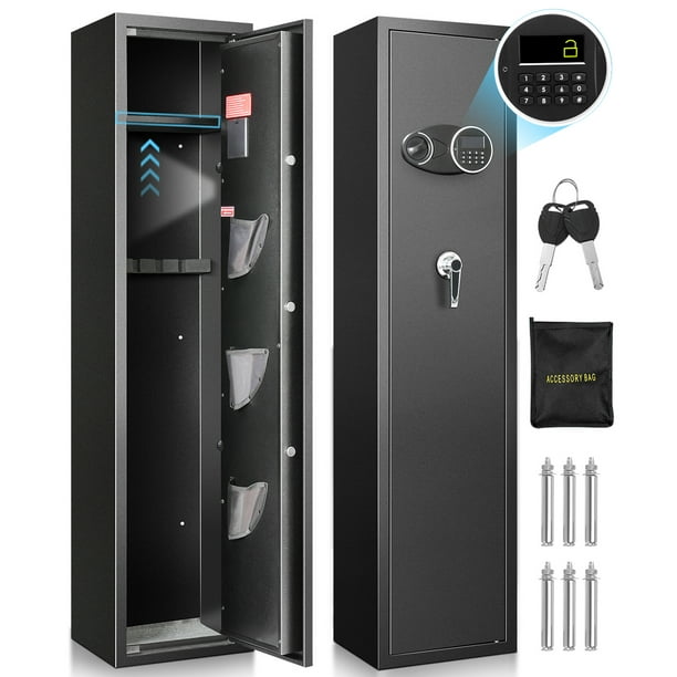 Blacksmith Electronic Rifle Gun Safes, Quick Access Digital Password
