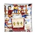 thumbnail image 1 of 888 Cool Fans L-0001026 12 in. Cowboy Kids Rodeo Square Semi Flush Mount Ceiling Lamp, 1 of 1