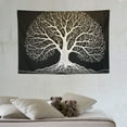 thumbnail image 3 of Chilfamy  Tree Tapestry for Bedroom, Tree of Life Tapestry Wall Hanging,Black and White Tapestry for Living Room 60x40in, 3 of 7
