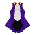 thumbnail image 3 of Aislor Circus Girls Ringmaster Outfit Halloween Carnival Party Ballet Leotard Dance Dress with Accessory Purple 14, 3 of 7