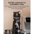 thumbnail image 5 of Sunmaki Coffee Grinder with 75 Settings & 40mm Burrs, Anti-Static Espresso Grinder for Home Use, 5 of 11