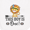 thumbnail image 3 of Inktastic 1st Birthday Party Tribal Lion Boys Newborn Bib, 3 of 3