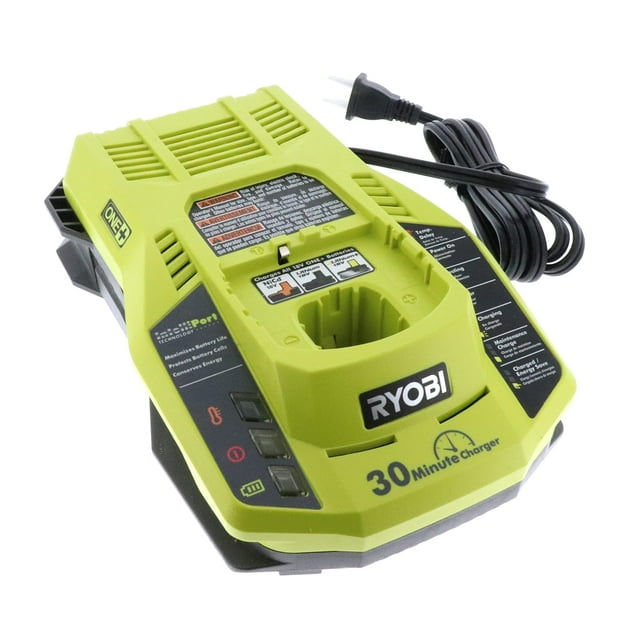 Cargador de baterías Ryobi P117 One+ 18V Litio-NiCad