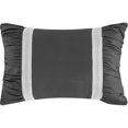 thumbnail image 5 of Nanshing Regala 7 Piece Minimalist Pinch Pleat Comforter Set King, 5 of 5