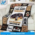 thumbnail image 4 of Dachshund First Thing I See Every Morning Blanket Gift For Dachshund Lovers, 4 of 4