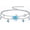 sea turtle bracelets CZ, variant on Sea Turtle Bracelet Anklet for Women 925 Sterling Silver Opal Turtle Bracelet Starfish Layered Link Chain Jewelry for Women