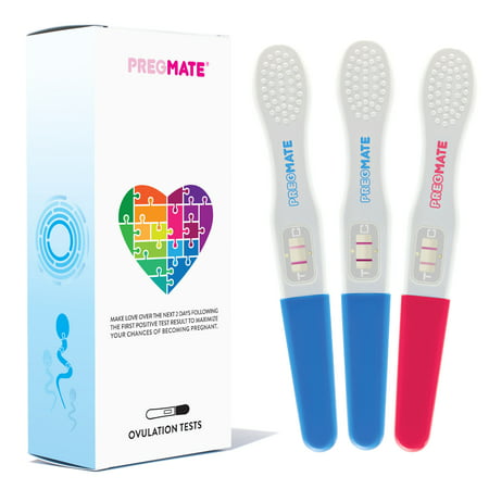 PREGMATE 8 Ovulation and 2 Pregnancy Midstream Tests LH Surge Predictor OPK Combo Kit (8 LH + 2