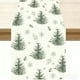 thumbnail image 5 of Camino de Mesa Navideño de 33 X 183 Cm | Decoración Navideña de Poliéster Multicolor | Diseño de Copos de Nieve y Árboles Invernales | Decoración Duradera y Lavable para Fiestas En La Cocina, 5 of 6