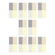 thumbnail image 4 of Archivos de notas autoadhesivas Banderas Pegatinas para documentos o archivos Colores lisos 40 Pastillas Off Color XL, 4 of 9