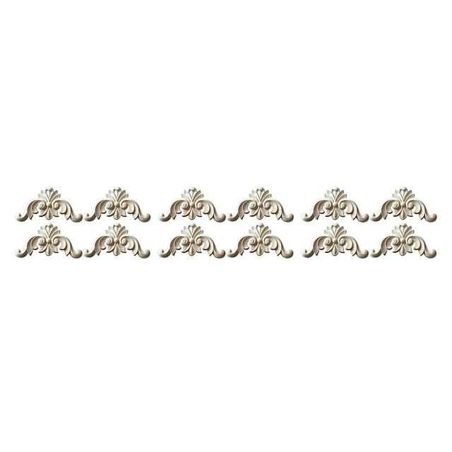Yuarrent Elegante marco de molduras de apliques tallados en para una decoración elegante Type1