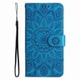 thumbnail image 5 of Funda tipo cartera GANGXUN para OPPO Reno 14 5G , diseño girasol, cuero PU, soporte, cierre magnético, tarjetero, 5 of 5