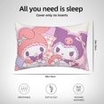 thumbnail image 4 of Funda de almohada Mew-two Poke-mon, bonita funda de cojín, juego de cojines traseros de dibujos animados, ropa de cama suave, decoración del hogar, regalos de boda, 20 x 30 pulgadas, 4 of 5
