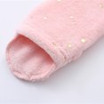 thumbnail image 6 of Newborn Baby Bear Ears Romper Soft Flannel Floral Hooded Onesie Zipper Winter Warm Infant Jumpsuit Newborn Footie Bodysuit 3-12 Months, 6 of 9