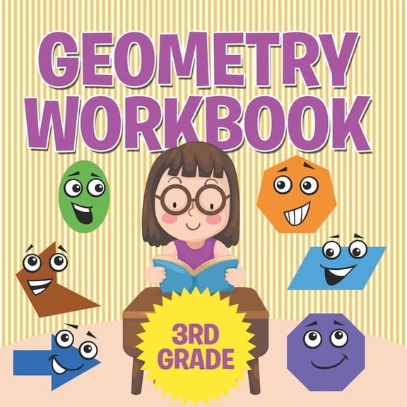 Geometry Workbook 3rd Grade, (Paperback)