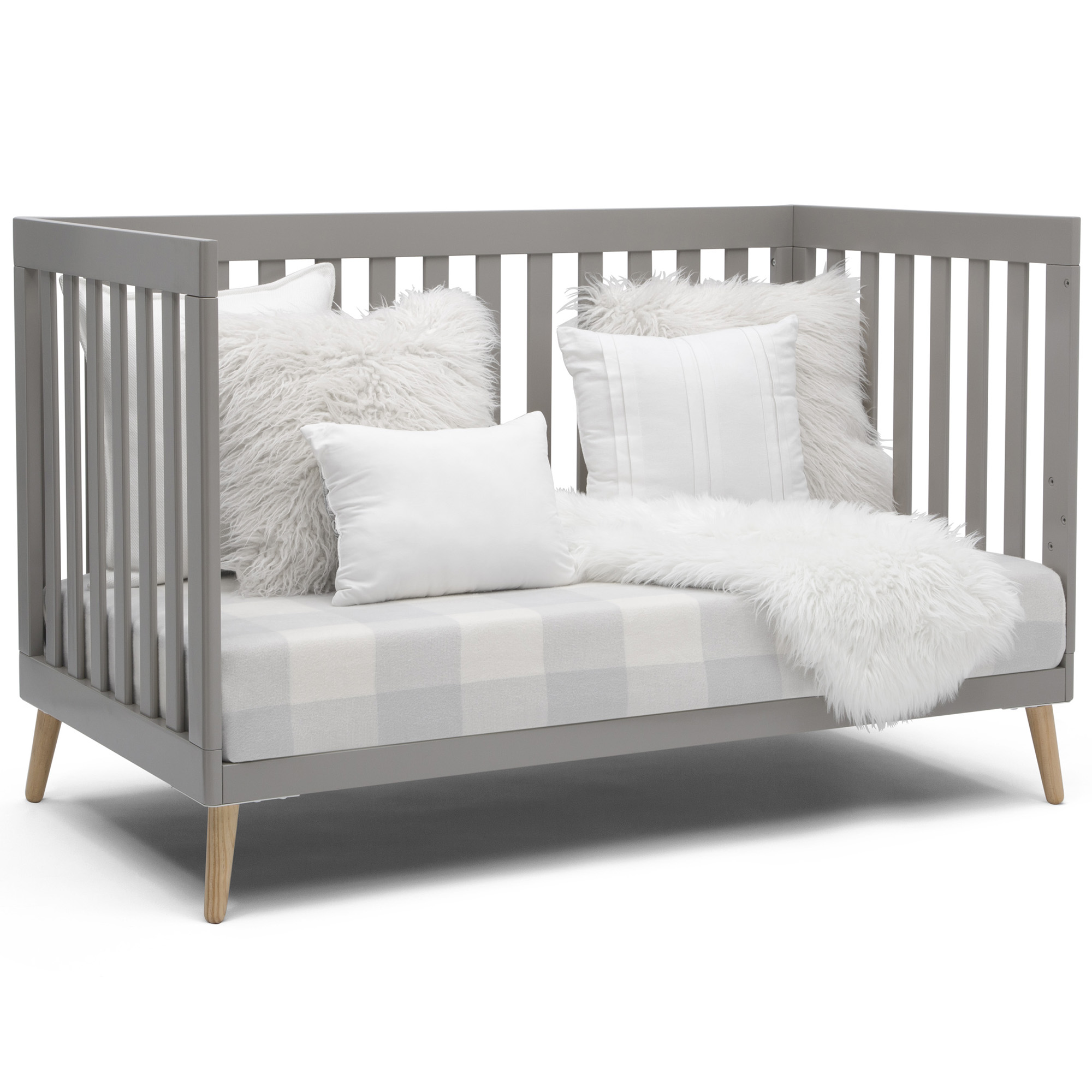 delta essex white crib