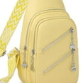 thumbnail image 3 of Sac de Poitrine pour Femmes Sac à Bandoulière Mode Simple Trou pour Écouteurs Sac pour Cellulaire, 3 of 7