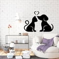 thumbnail image 3 of Adhesivo de Pared Wosthever Diseño de Amor Negro Decoraciones Duraderas Fácil Instalación, 3 of 6