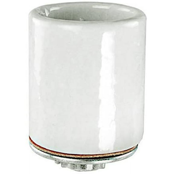 Satco 80-1318 - 660 Watt Max. - 250 Volt Max. - Keyless Medium Base Socket - Porcelain - Grounded