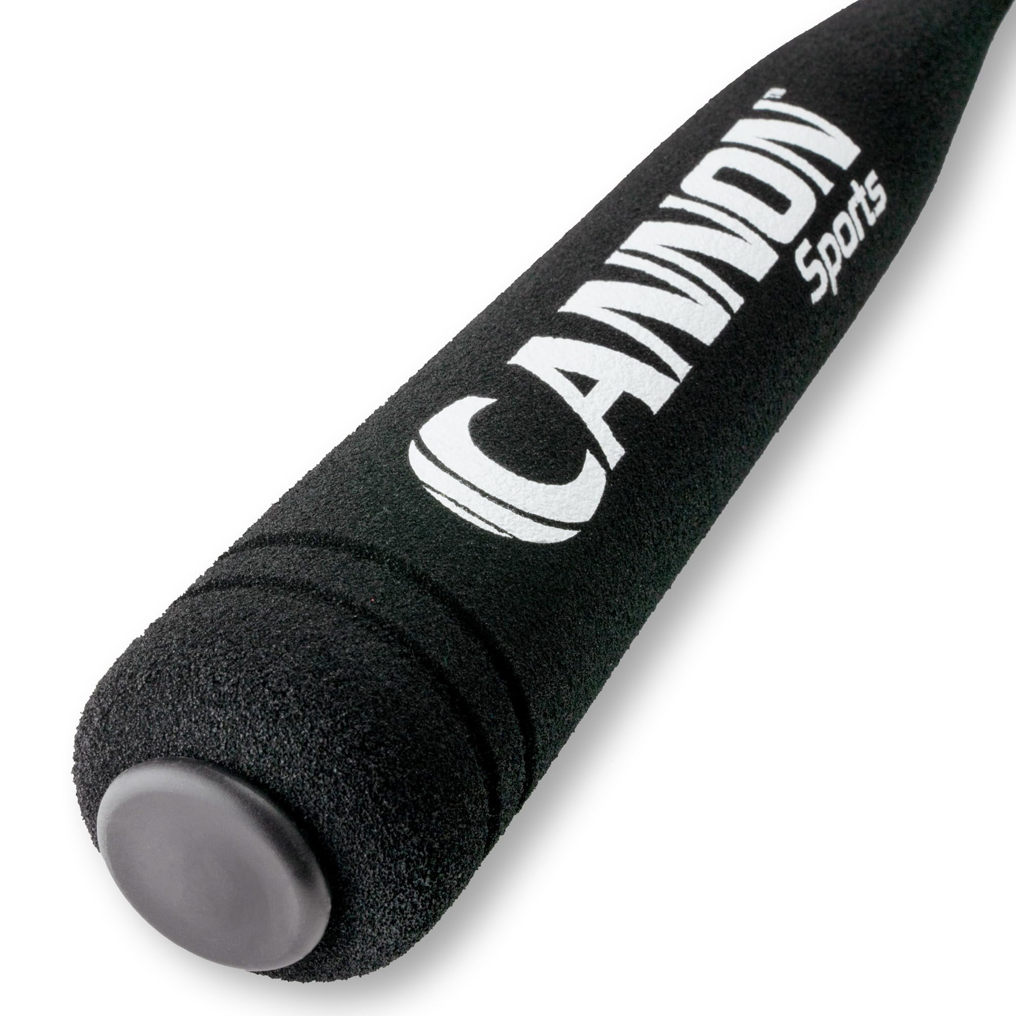 Cannon Sports Foam Baseball Softball Bat - 29-Inch Padded Training Bat with Strong Poly-Core – Soft Foam Practice Bat (Black, 1 Bat)
