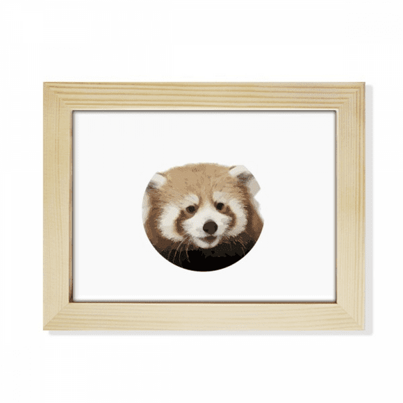 Brown Jungle Civet Cats Lovely Little Desktop Photo Frame Picture Art Decoration Painting 6x8 inch
