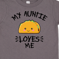 thumbnail image 4 of Inktastic My Auntie Loves Me with Taco Illustration Boys or Girls Toddler T-Shirt, 4 of 5