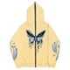 thumbnail image 4 of Sudadera Y2K con estampado de mariposas y plumas oscuras europeas y americanas, sudaderas con capucha para hombres y mujeres, sudadera con cremallera larga Harajuku para parejas góticas, 4 of 5