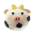 thumbnail image 1 of Abbracc Handmade DIY Doll Crochet Needlework Decor Crocheting Craft Set for Beginner Cow, 1 of 9