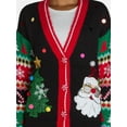 thumbnail image 3 of Holiday Time Embellished Cardigan Sweater, Women's, Sizes XS-XXXL, 3 of 4