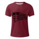 thumbnail image 3 of Camisetas de Manga Larga para Hombres Imprimir Casual Cuello Redondo Camiseta de Manga Corta, Camisetas de Manga Larga para Hombres Algodón, 3 of 4