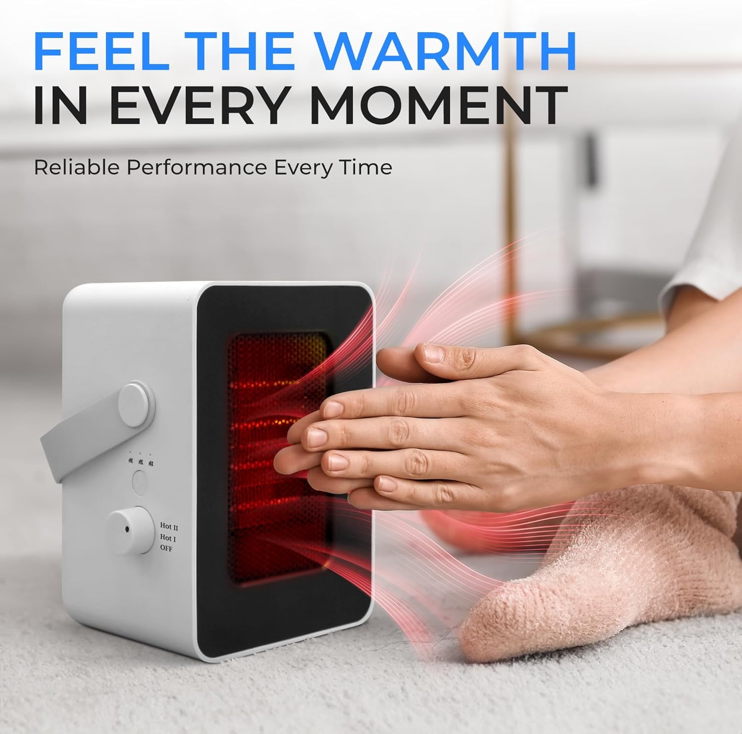 1000W Portable Dryer, Mini Heater & Aroma Diffuser for Home/Apartment – Dries Clothes, Shoes, Hats, Gloves, and More